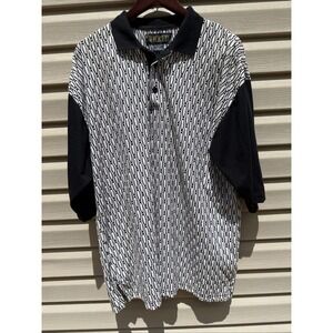 Wicked 1990s Vintage All-Over Print Bowling Pins‎ Polo Shirt Men's Size XXL